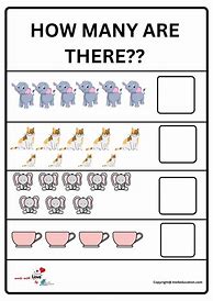 Image result for How Many Are There Worksheet