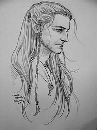 Image result for Long Red Hair Elf Male