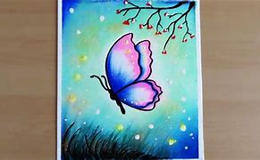Image result for Simple Cute Drawings with Oil Pastel Colours