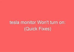 Image result for Monitor Won't Turn On