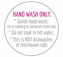 Image result for Hand Wash Only Libby Cupsvg