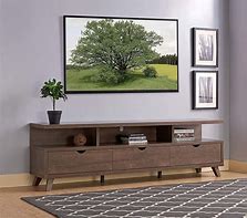 Image result for TV 55-Inch On Home Style Mid Century