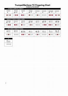 Trumpet Baritone Tc Chart Printable Pdf Download