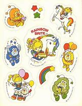 Image result for Rainbow Brite Stickers