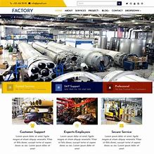 Image result for Factory Technology Website Template