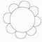 Image result for SVG Flower Clip Art Outline