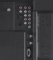 Image result for Sharp Aquos TV 40 Inch Inputs