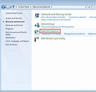 Image result for Windows 7 Settings Internet