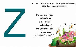 Image result for Jolly Phonics Letter Z Song