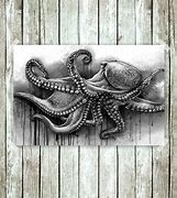 Image result for Octopus On Human Face Pencil Drawing