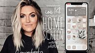 Image result for iPhone iOS 15 Home Screen Ideas