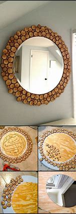 Image result for DIY Wall Mirror Decorations