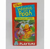 Image result for Winnie the Pooh Detective Tigger VHS