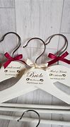 Image result for Personalised Bride Wedding Hanger