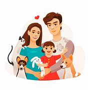 Image result for Caring Family Vector