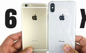 Image result for iPhone 6s vs iPhone X-Size