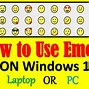 Image result for Emojis On PC