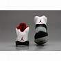 Image result for Air Jordan 5 White Red Black Sneakers