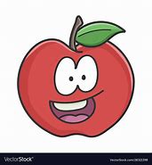 Image result for Happy Apple Cartoon