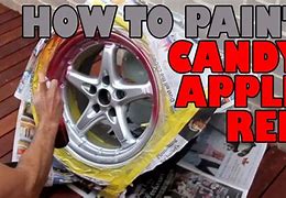 Image result for Candy Apple Red Paint in Spray Gun