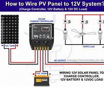 Image result for Solar Battery Wiring Diagram