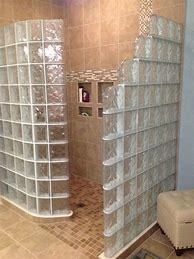 Image result for Glass Blocks for Shower Wall