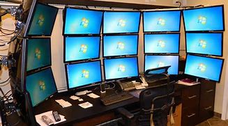 Image result for Multi-Monitor Setup