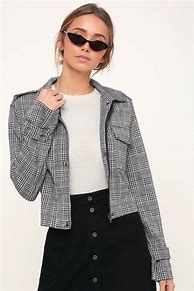 Image result for Cute Black and White Jackets Outfits