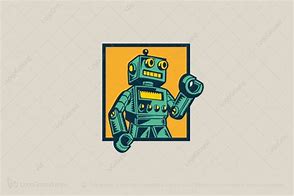 Image result for Retro Robot Logo