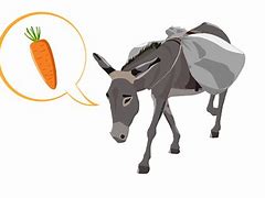 Image result for Donkey Carrot or Stick Clip Art