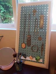 Image result for Pegboard Jewelry Display DIY