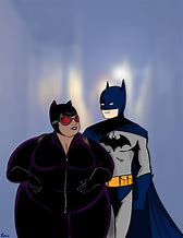 Image result for Fat Batman Catwoman