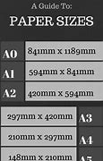 Image result for Paper Size List