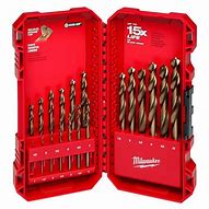 Image result for Metric Drill Bit Set