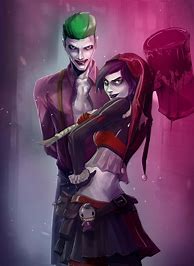Image result for Joker and Harley Fan Art