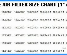 Image result for Air Filter Elements by Size