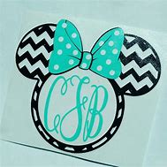 Image result for Minnie Mouse Monogram Decal