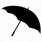 Image result for Umbrella Clip Art Black and White