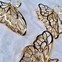 Image result for Mini Hair Claw Clips Gold