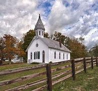 Image result for Country Church with Tracks Nearby