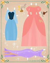Image result for Ariel Disney Princess Paper Dolls