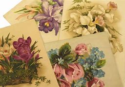 Image result for Vintage Flower Postcards