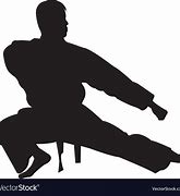 Image result for Karate Man Silhouette