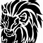 Image result for Black and White Drawing of Lion without Watermark
