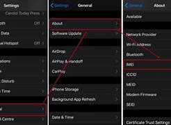 Image result for Where Else Is the Imei On the iPhone Located