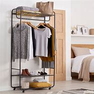 Image result for Metal Clothes Hanger Rail