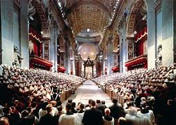 Image result for Vatican II in Session