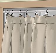 Image result for How to Hang Curtains without Rods