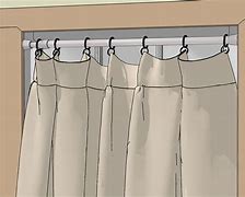 Image result for Easy Install Curtain Rod Hangers