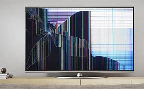 Image result for What Does a Cracked TV Screen Look Like